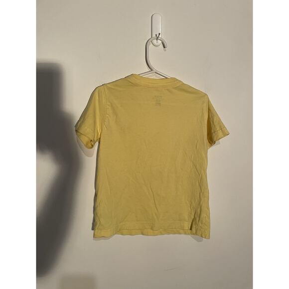 Polo Ralph Lauren Kid Boys T Shirt‎ Yellow Cotton Top Short Sleeve Tee Size 3t - Picture 4 of 4